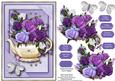 Teapot Bouquet Card Topper 1