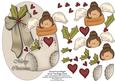 Christmas Angel Over the Edge Card Topper 2