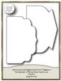 2 Ornamental Edged Card Front Toppers 3- Cu4cu