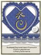 Scalloped Diamond Heart Frame Kit 1 - Cu4cu