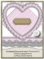 Scalloped Diamond Heart Frame Kit 3 - Cu4cu