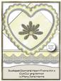 Scalloped Diamond Heart Frame Kit 10 - Cu4cu