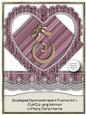Scalloped Diamond Heart Frame Kit 10 - Cu4cu