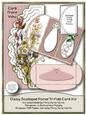Daisy Scalloped Panel Tri-fold Card Kit