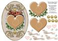 Romantique Heart Oval Card Topper 2