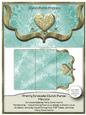 Pretty Brocade Clutch Purse Mini Kit 2