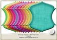 Ornated Toppers in Summer Colors - Cu4cu