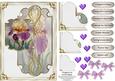 Majestic Iris Card Topper 1