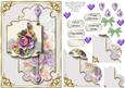 Majestic Blackberry Rose Corner Stacker Topper