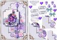 Majestic Blackberry Rose Corner Stacker Topper 2