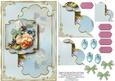 Majestic Bumble Bee Rose Corner Stacker Topper