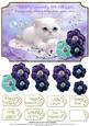 Audrey's Kitten Card Topper 1