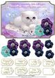 Audrey's Kitten Card Topper 2