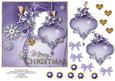 Christmas Snowflakes Card Topper 2