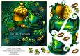 Kiss Me - I'm Irish! Card Topper 2