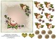 Cabbage Roses & Thistles Topper 2