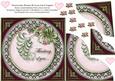 Diamonds, Roses & Lace Card Topper 1