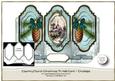 Country Church Christmas Tri-fold Card & Envelope Kit