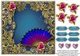 8x8 Enchanted Fan Card Topper 2