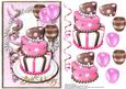 Celebration Topper Pink