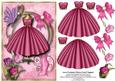 1950's Fashion Plate Card Topper 1