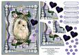 Cat Cameo Corner Stacker Card Topper 3