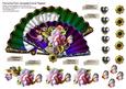 Fanciful Fan-shaped Card Topper 3