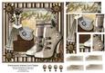 Steampunk Wishes Card Topper 1