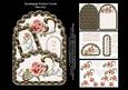 Scalloped Peach Rose Pocket Mini Kit