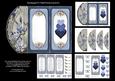 Betty Blue Tri-fold Panel Card Mini Kit