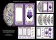 Lovely Lavender Tri-fold Panel Card Mini Kit
