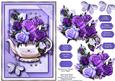 Flowers in a Teapot Card Topper 2