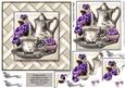 Tea & Cupcakes Card Topper 1