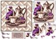 Tea & Cupcakes Card Topper 2