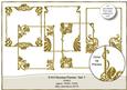 5 Art Nouveau Frames Set 1 - Cu4cu