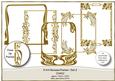 5 Art Nouvear Frames Set 2 - Cu4cu