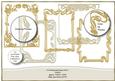 5 Art Nouveau Frames Set 7 - Cu4cu