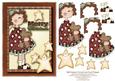 Old Fashion Christmas Card Topper 1