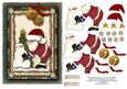 Checkered Country Christmas Card Topper