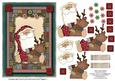 Checkered Country Christmas Card Topper 2