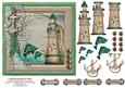 Lighthouse by the Sea Card Topper 2