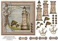 Lighthouse by the Sea Card Topper 3