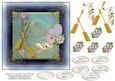 Romance of the Swans Card Topper 2