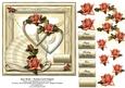 Sea Shell & Roses Card Topper 2