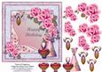 Touch of Elegance Happy Birthday Card Topper 2