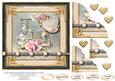 Frosty Blue Arrangement Corner Stacker Topper 2