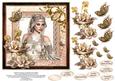 Victorian Beauty with Roses Card Topper 2