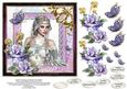Victorian Beauty with Roses Card Topper 3