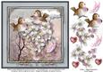 Birds & Apple Blossoms Card Topper 1