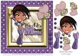 World's Best Mom Card Topper